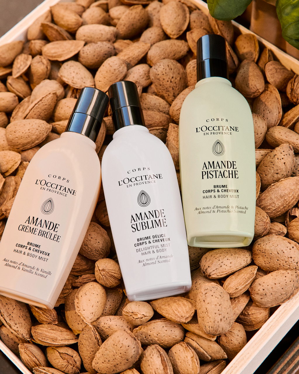 Almond (Amande) Pistache Hair & Body Mist