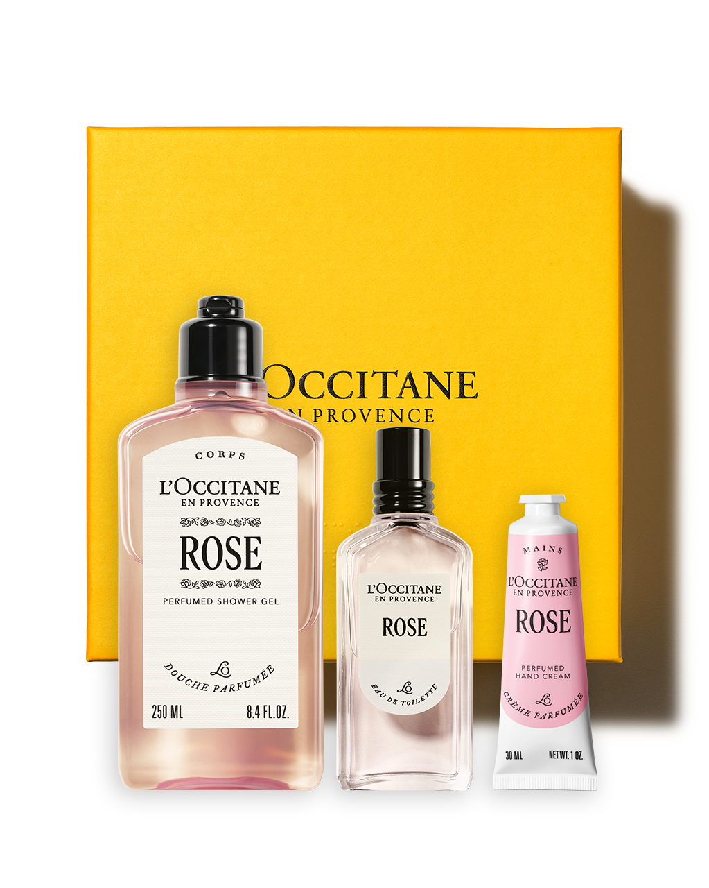 Rose Perfume Set