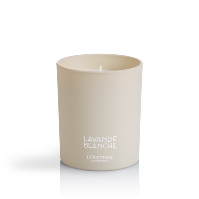 White Lavender Candle