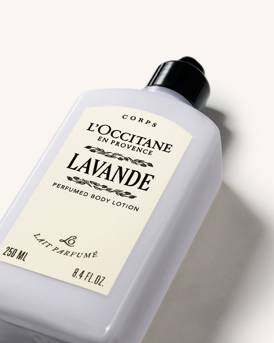 Lavande perfumed body lotion