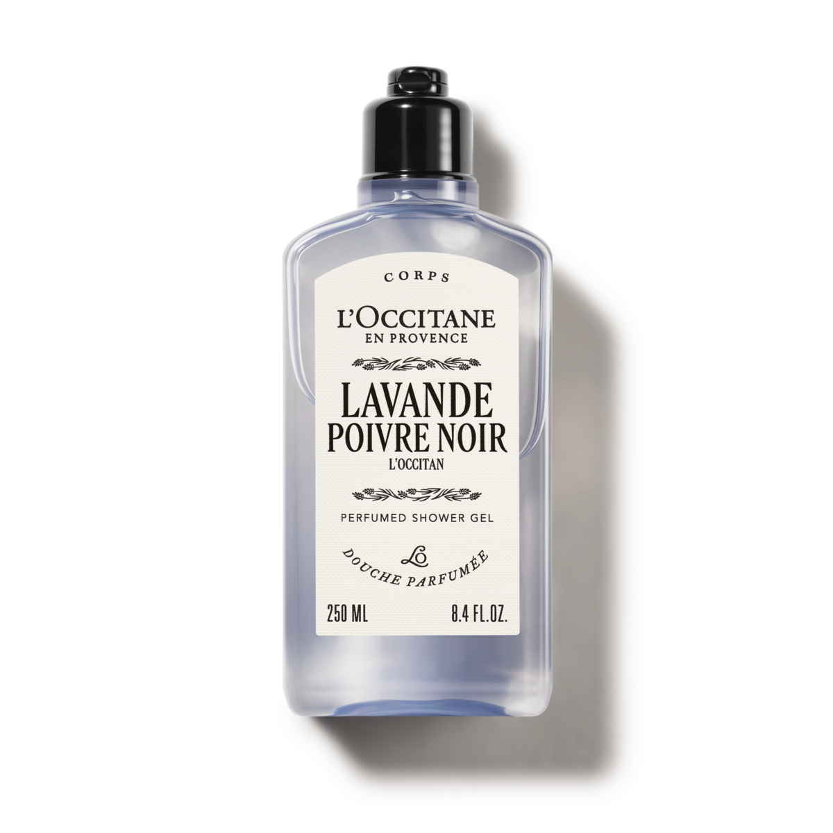 Lavande Poivre Noir (L'Occitan) Perfumed Shower Gel