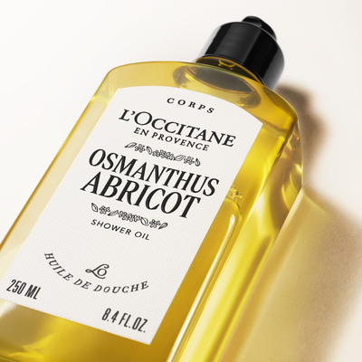 Osmanthus Abricot shower oil