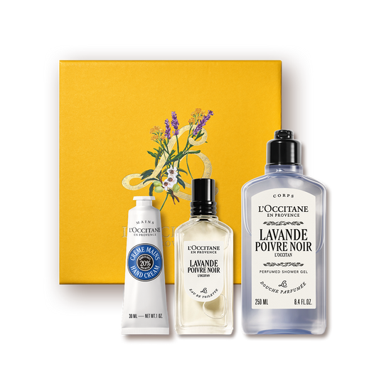 Lavande Poivre Noir Perfume Set