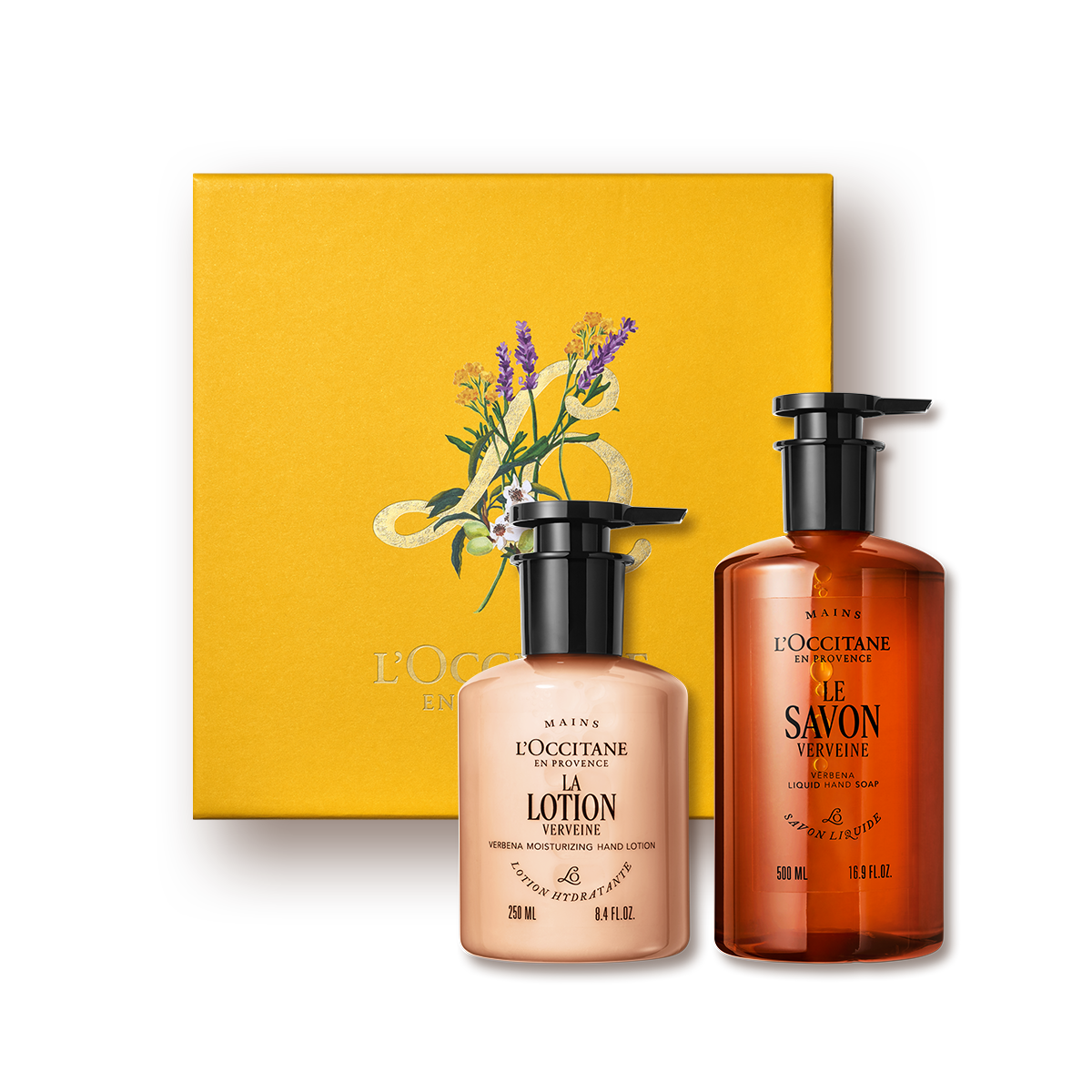 Verbena Liquid Soap & Lotion Duo - Illustration 1