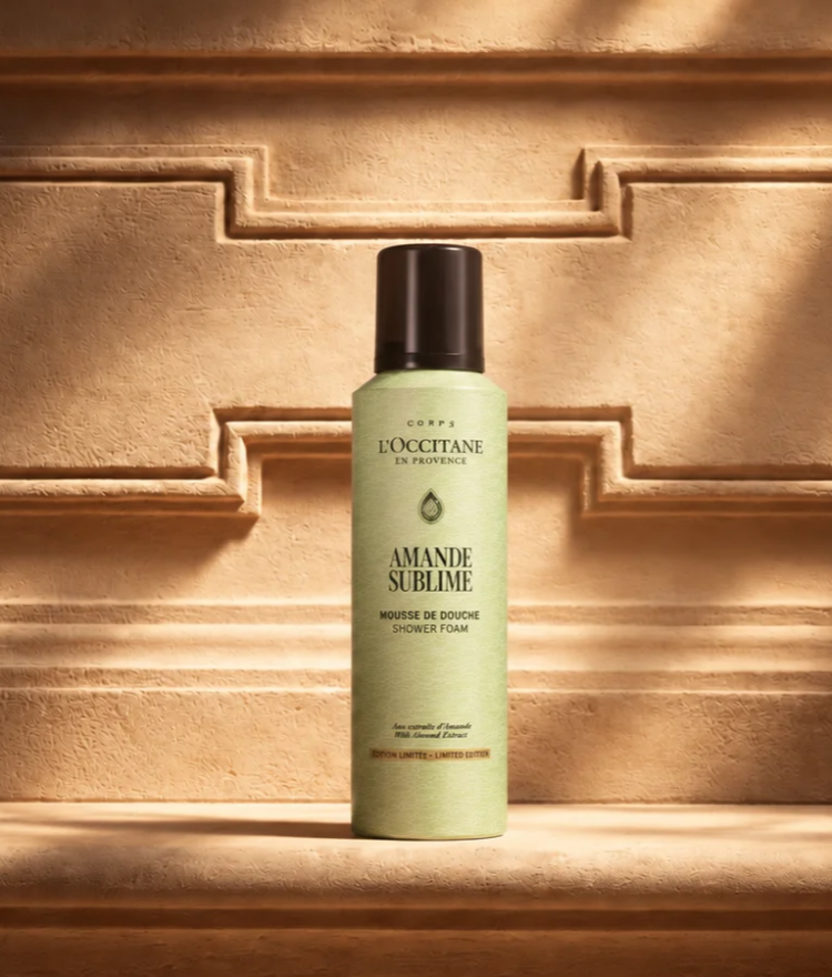 Almond (Amande) Shower Foam - Illustration 2