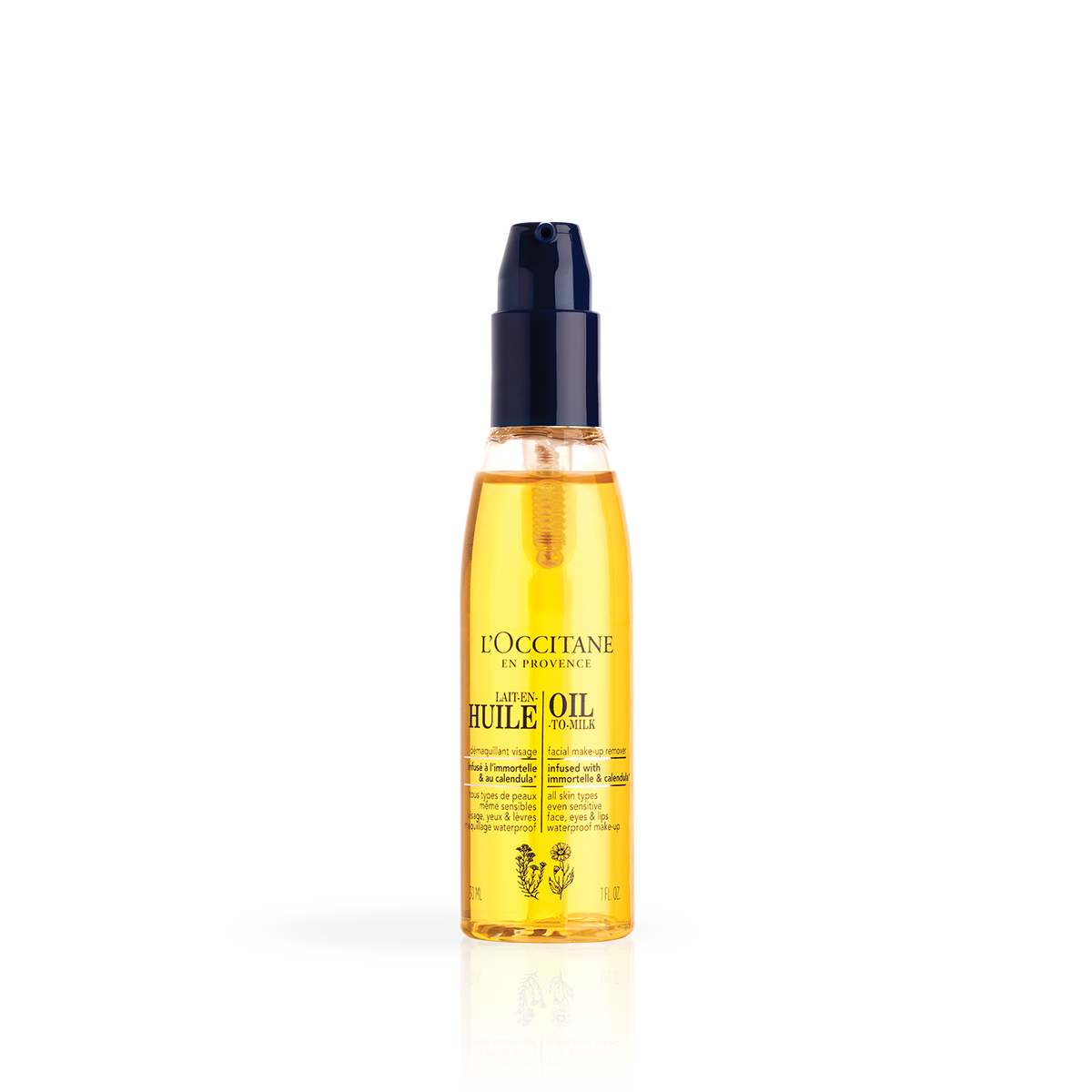 CLEANS INFUS OIL TO MILK